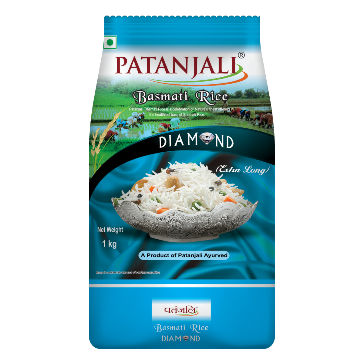 Patanjali Diamond Basmati Rice 1 kg