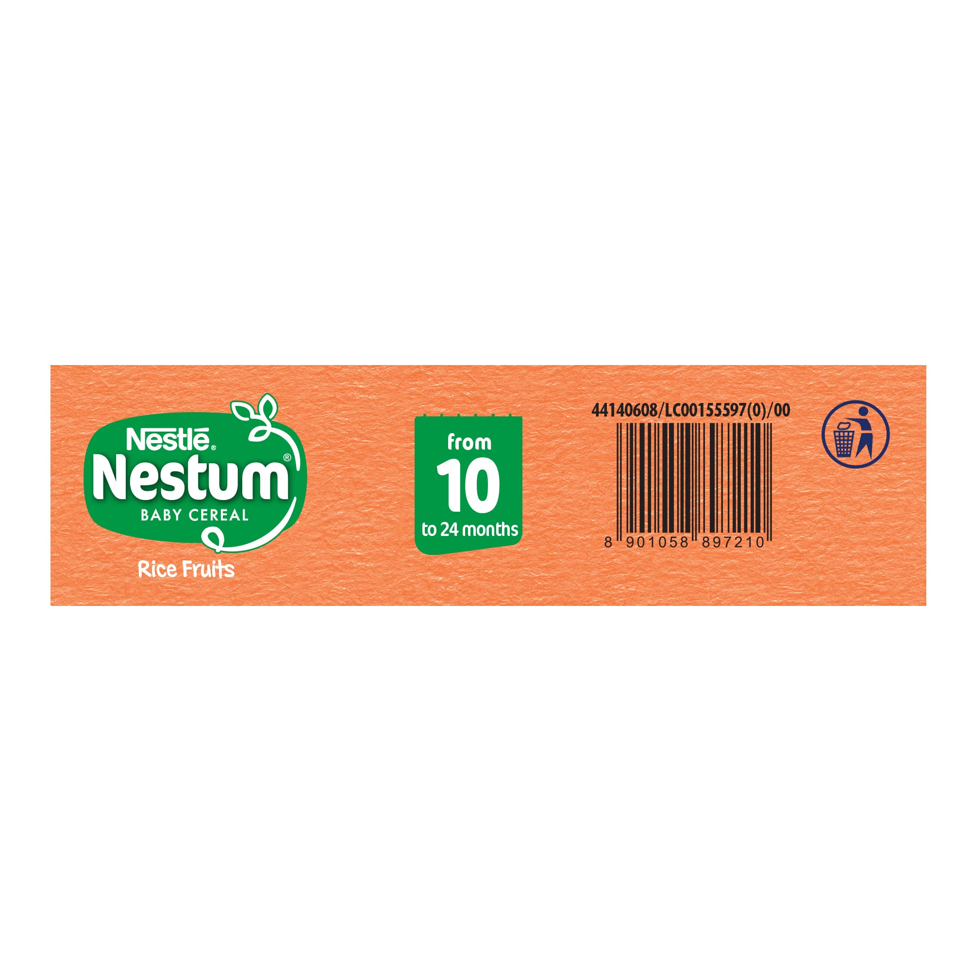 Nestle Nestum Baby Cereal - Rice Fruits (From 10 to 24 months) - Bag-in-Box Pack, 300g – view 3