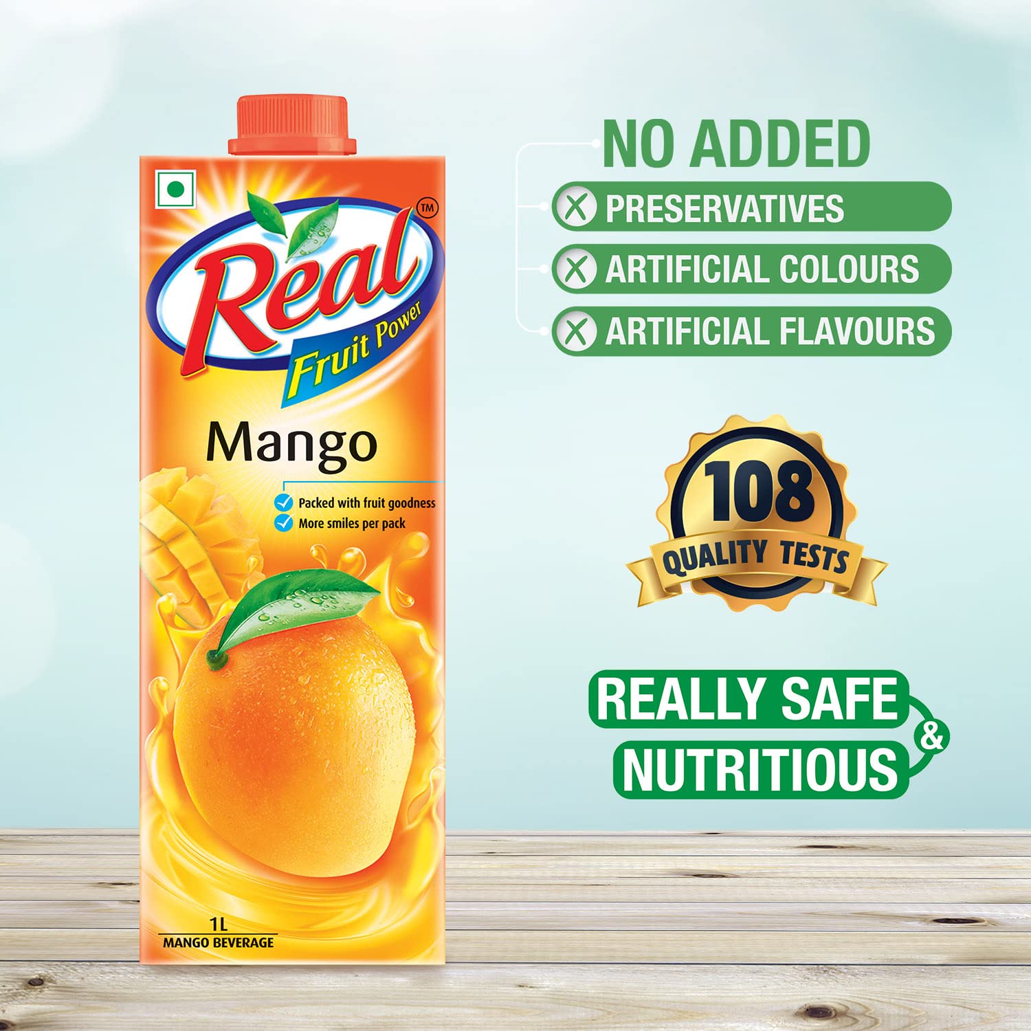 Real Mango Fruit Juice -1L – view 3