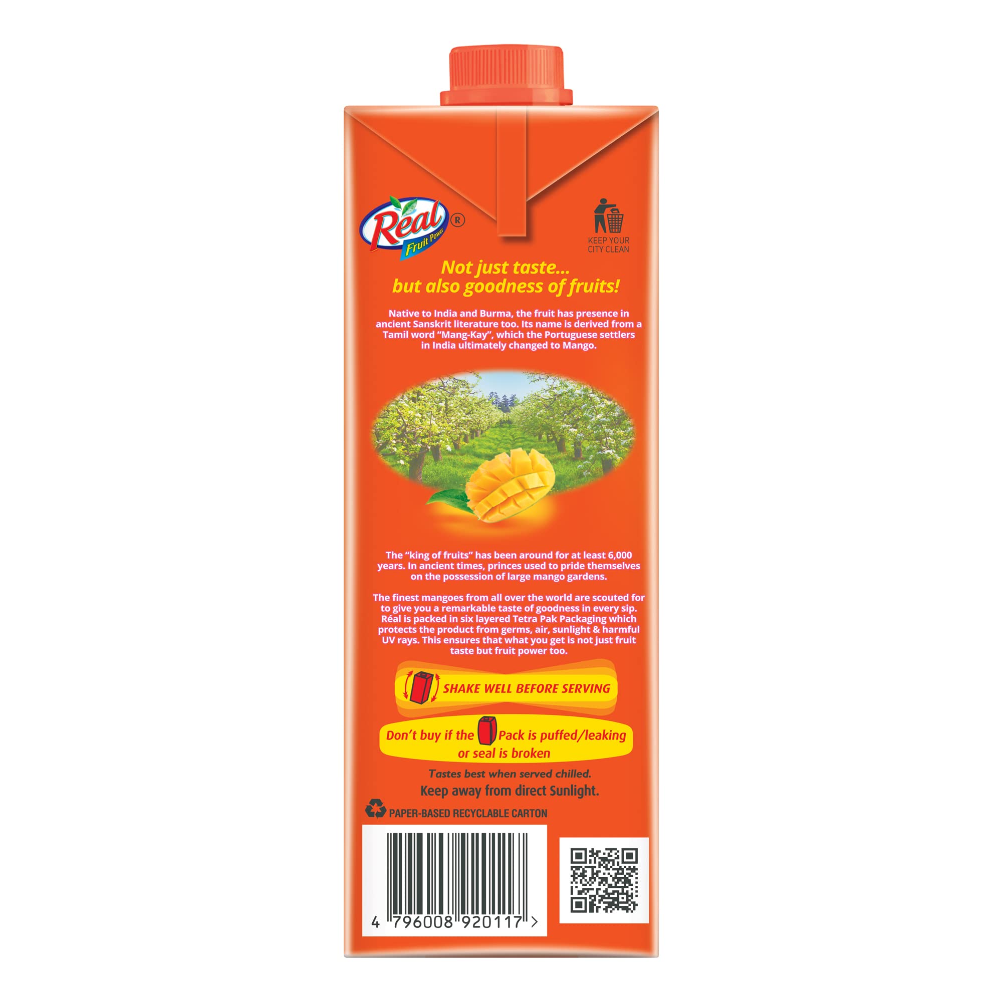 Real Mango Fruit Juice -1L – view 5
