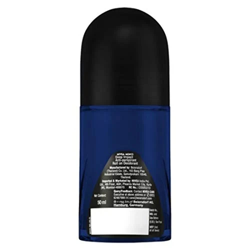 NIVEA MEN Deep Impact Freshness Deodorant Roll-on - For MEN, 50ml – view 5