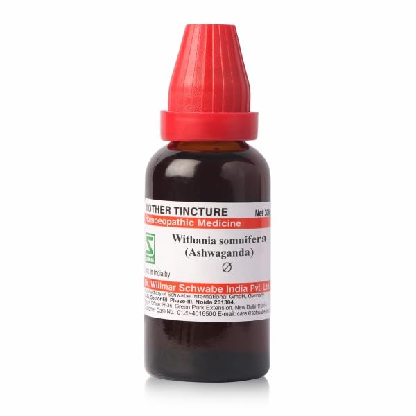 Front view of Dr. Willmar Schwabe Ashwagandha MT 30 mL