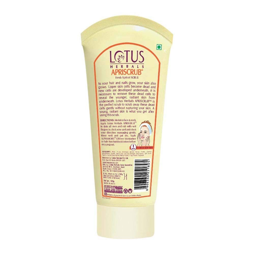 Lotus Herbals Apriscrub Fresh Apricot Scrub – view 2