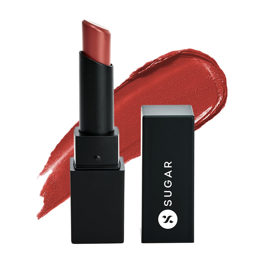 SUGAR matte lipstick tube in 03 Rust Have color