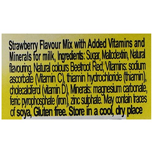 Nestle Nesquik Strawberry & Chocolate Flavour Milkshake Mix, Variety Pack, 600 g – view 6