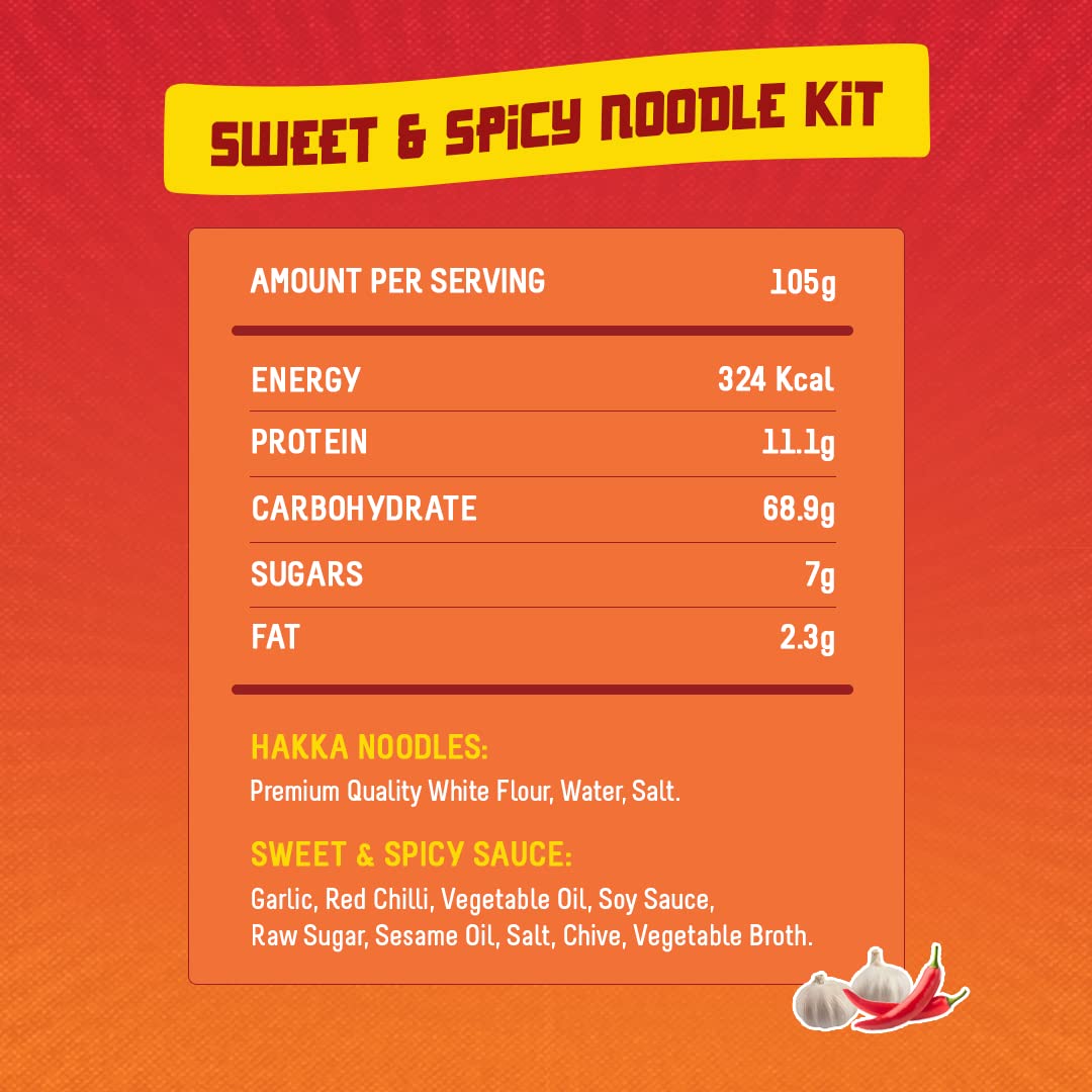 MasterChow Sweet & Spicy Noodle Kit – view 7