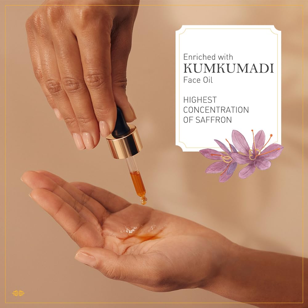 Kama Ayurveda Kumkumadi Brightening Bi- Phase Essence 30Ml – view 5