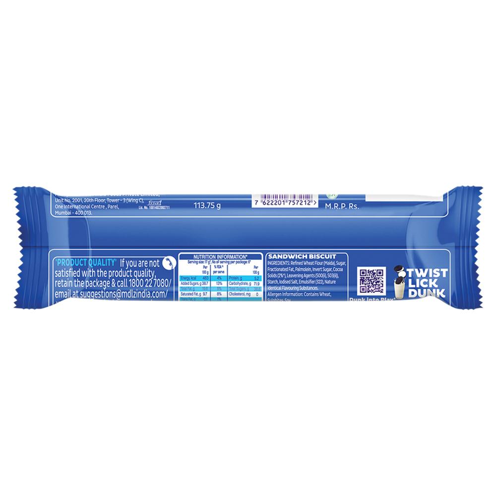 Cadbury Oreo Original Creme Biscuits 113.75 G – view 2