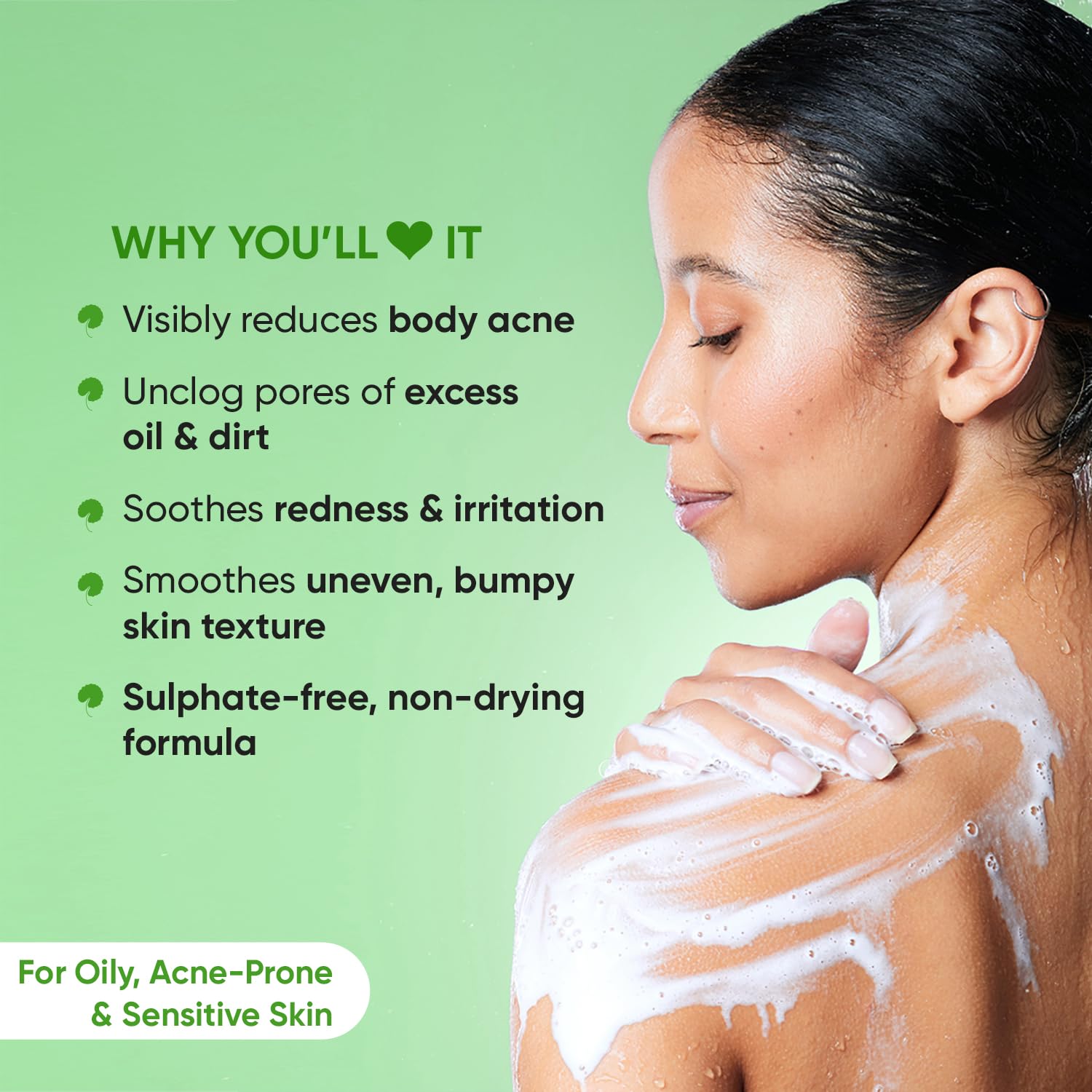 Dot & Key Cica & 1% Salicylic Daily Exfoliating Shower Gel – view 2