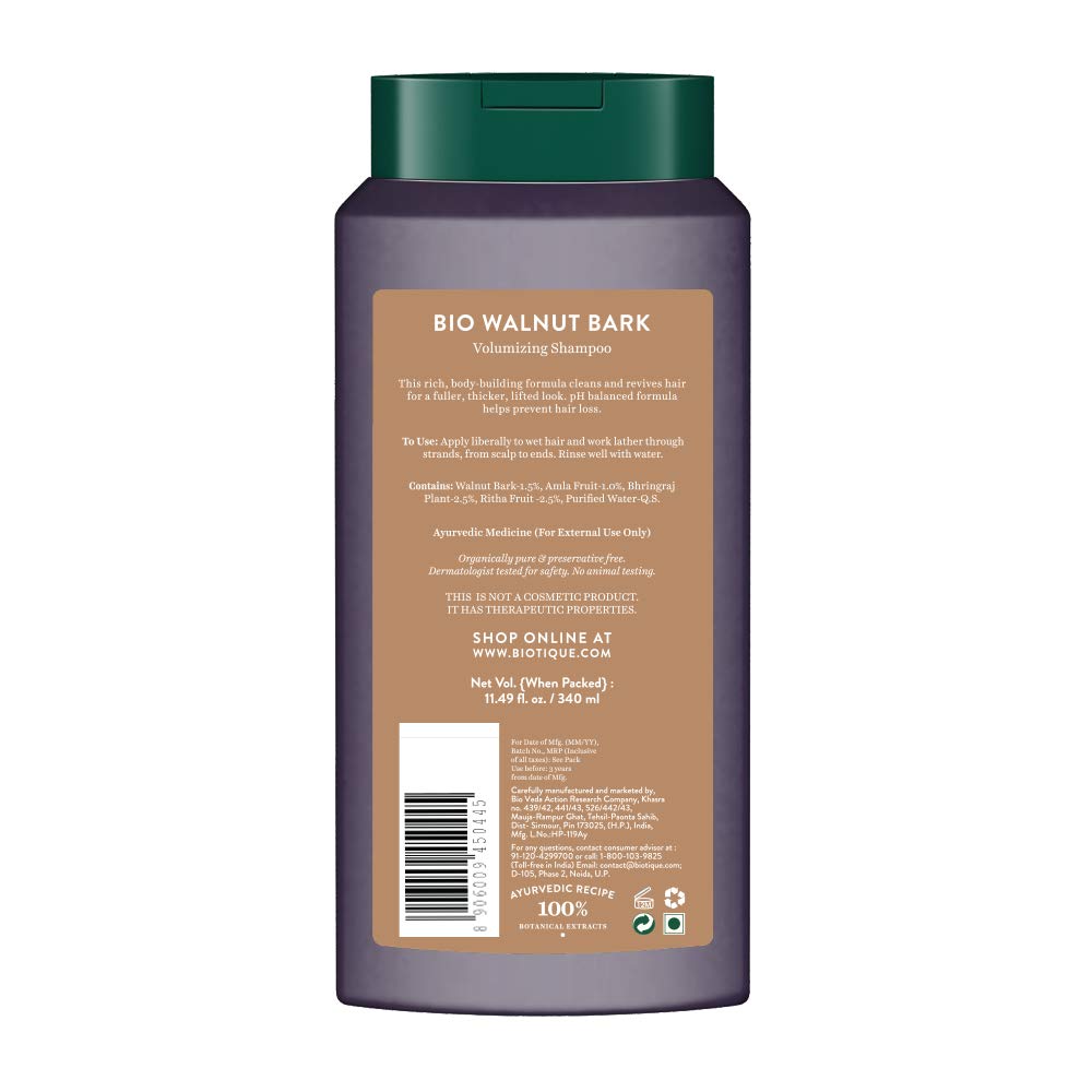 Biotique Bio Walnut Volume and Bounce Shampoo and Conditioner – view 2