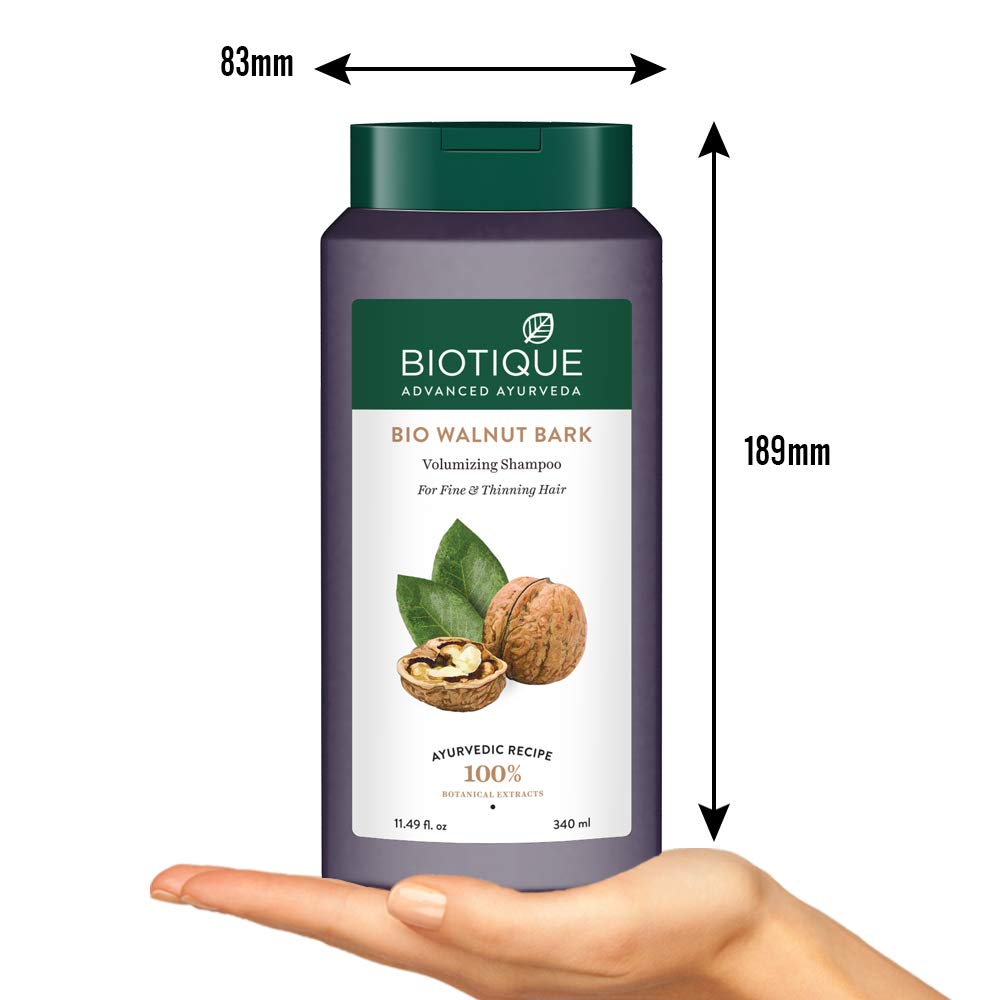 Biotique Bio Walnut Volume and Bounce Shampoo and Conditioner – view 3