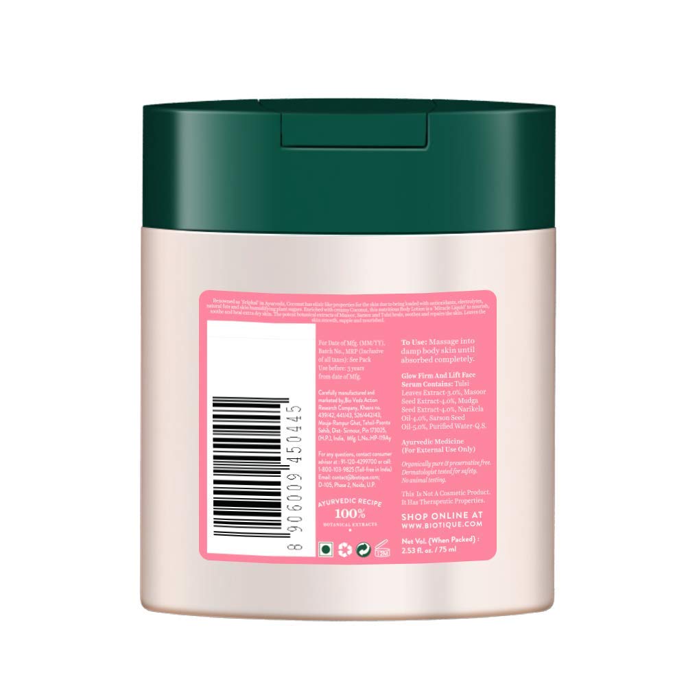 Biotique Creamy Coconut Deep Nourish Body lotion For Extra Dry Skin – view 2