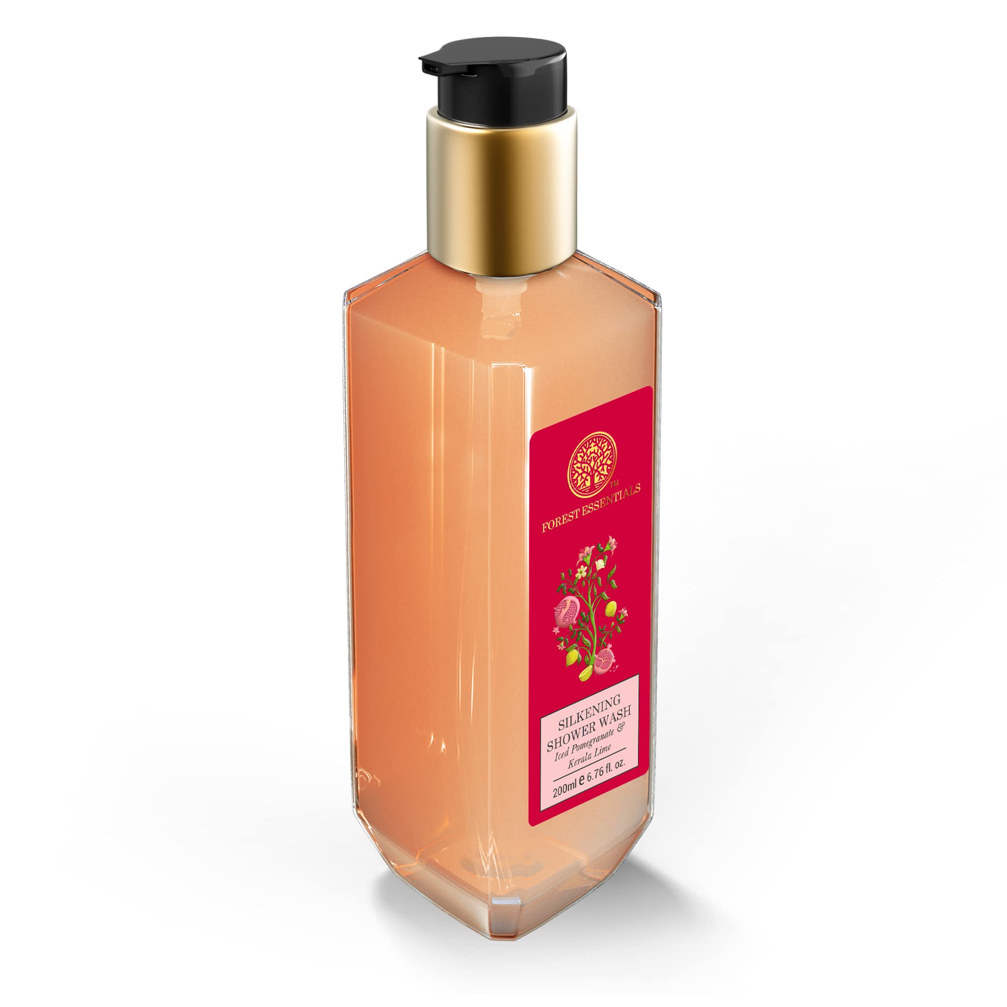 Forest Essentials Silkening Shower Wash Iced Pomegranate & Kerala Lime & Forest essentials Silkening Shower Wash Mashobra Honey & Vanilla – view 3