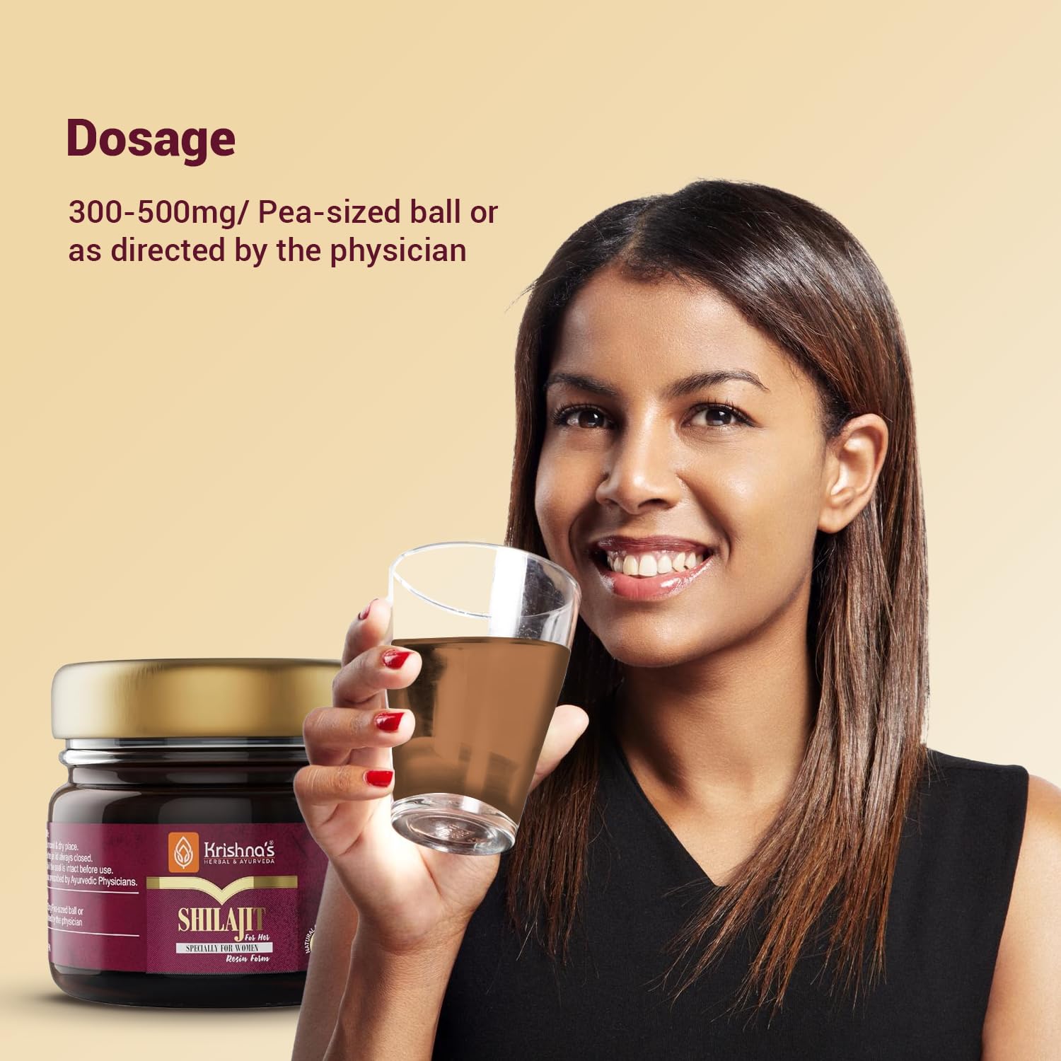KRISHNA'S HERBAL & AYURVEDA 100% Pure Shilajit Resin for Women's, Boost Performance, Energy, Stamina, Endurance, Strength & Overall Wellbeing - 20 gm (Pack of 1) – view 6