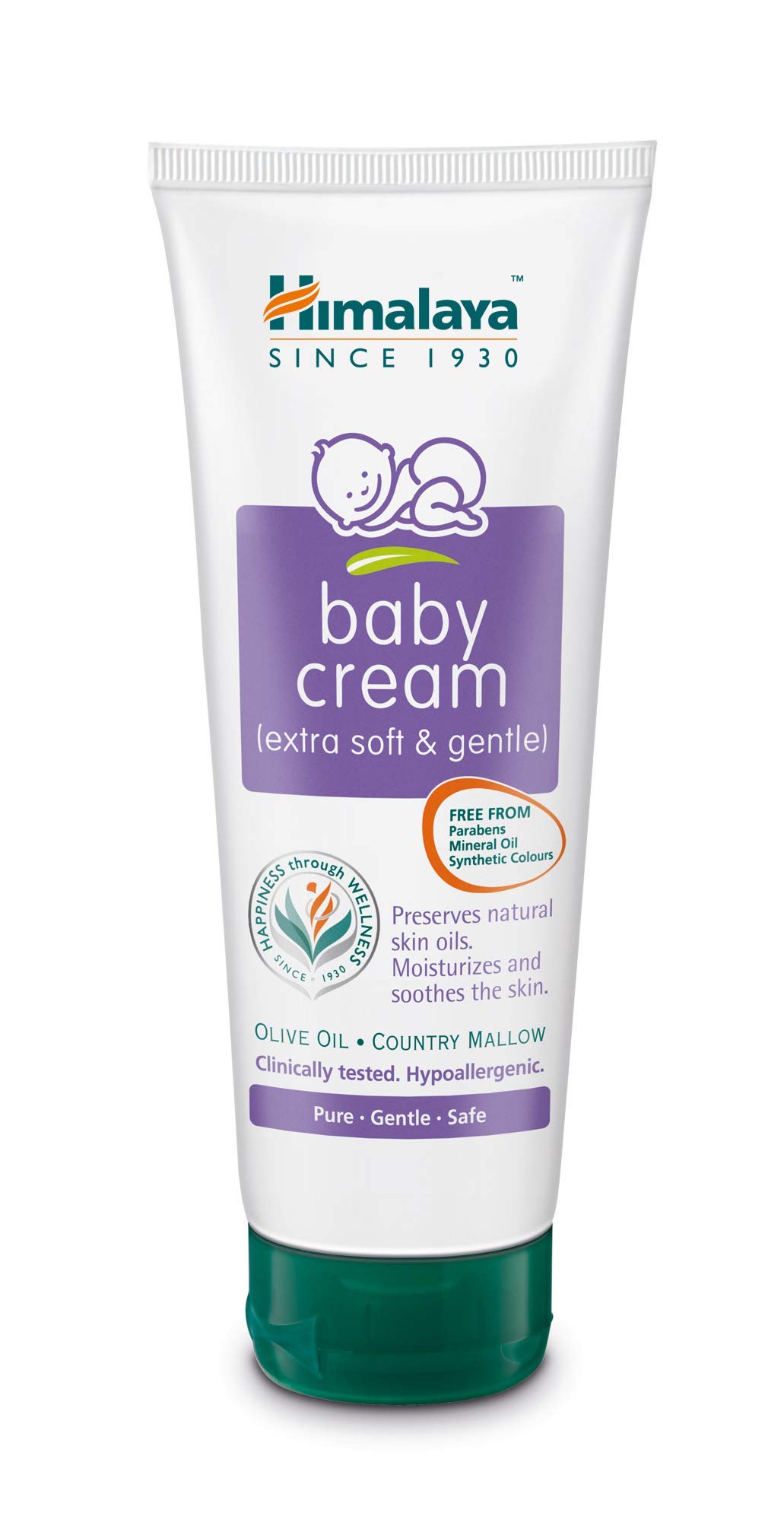 Himalaya Baby Cream 50ml face moisturizer for baby dry skin