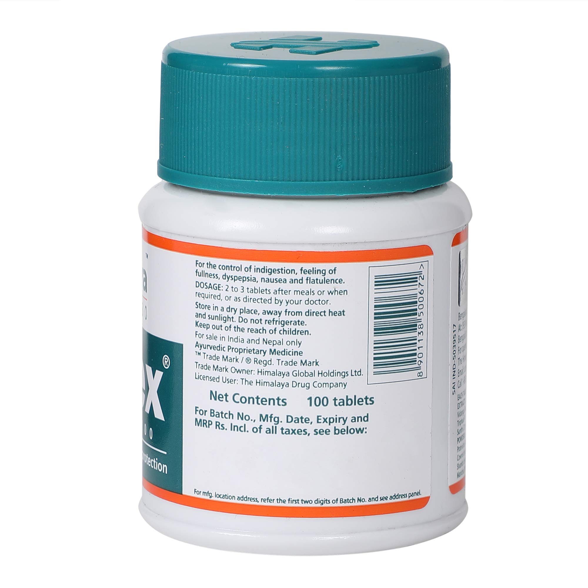 Himalaya Gasex, 100 Tablets – view 2