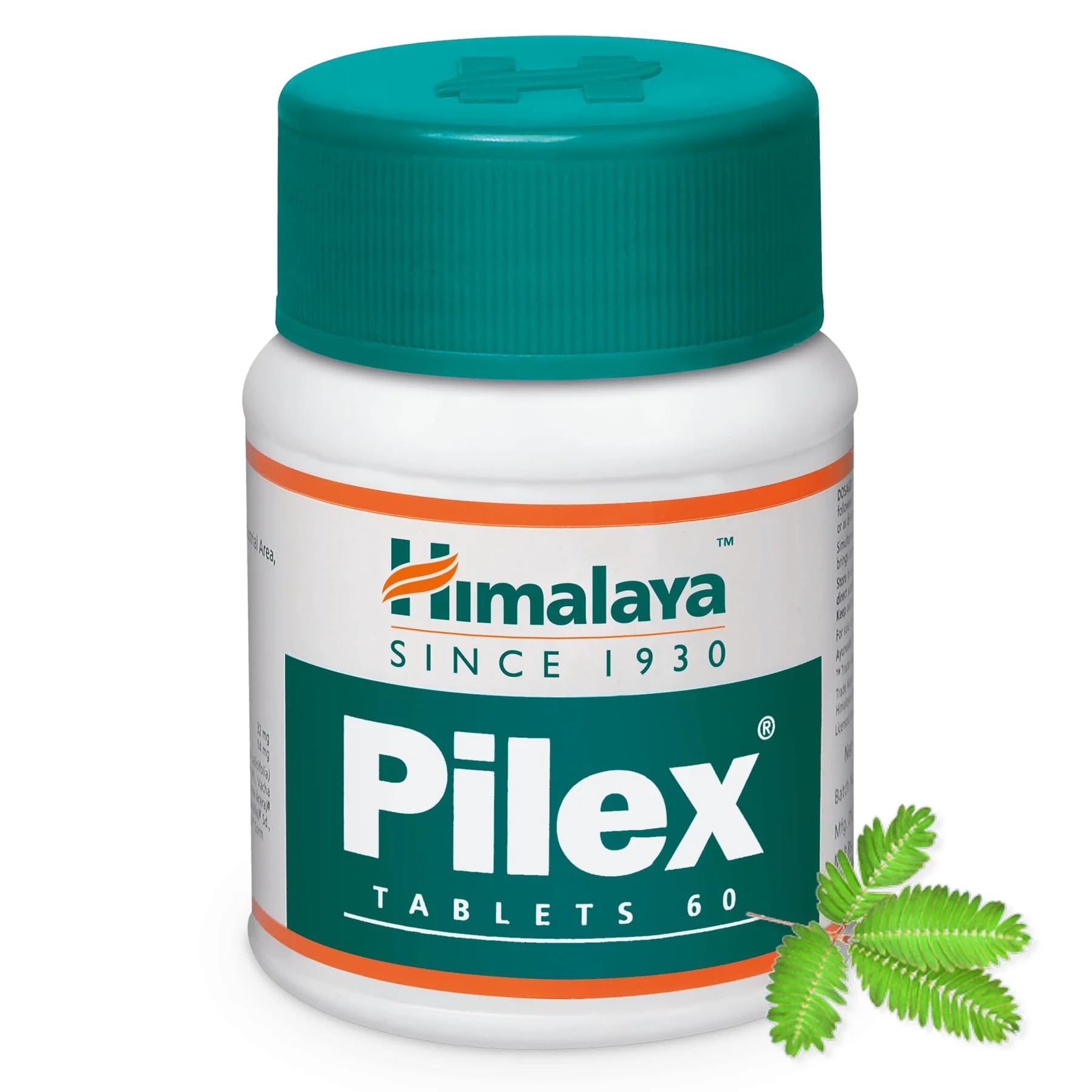 Himalaya Pilex Tablet pack for piles support, 60 tablets