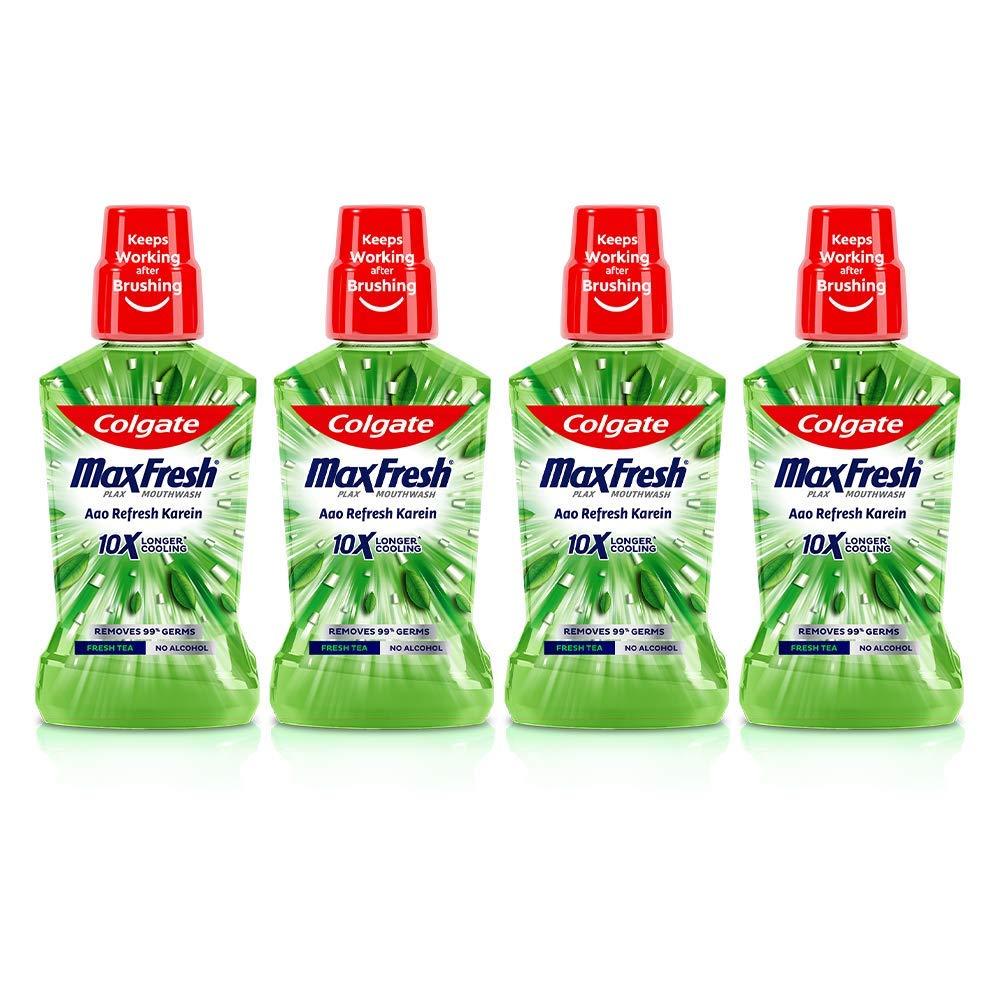 Colgate Plax antibacterial mouthwash Fresh Tea 1000 ml pack