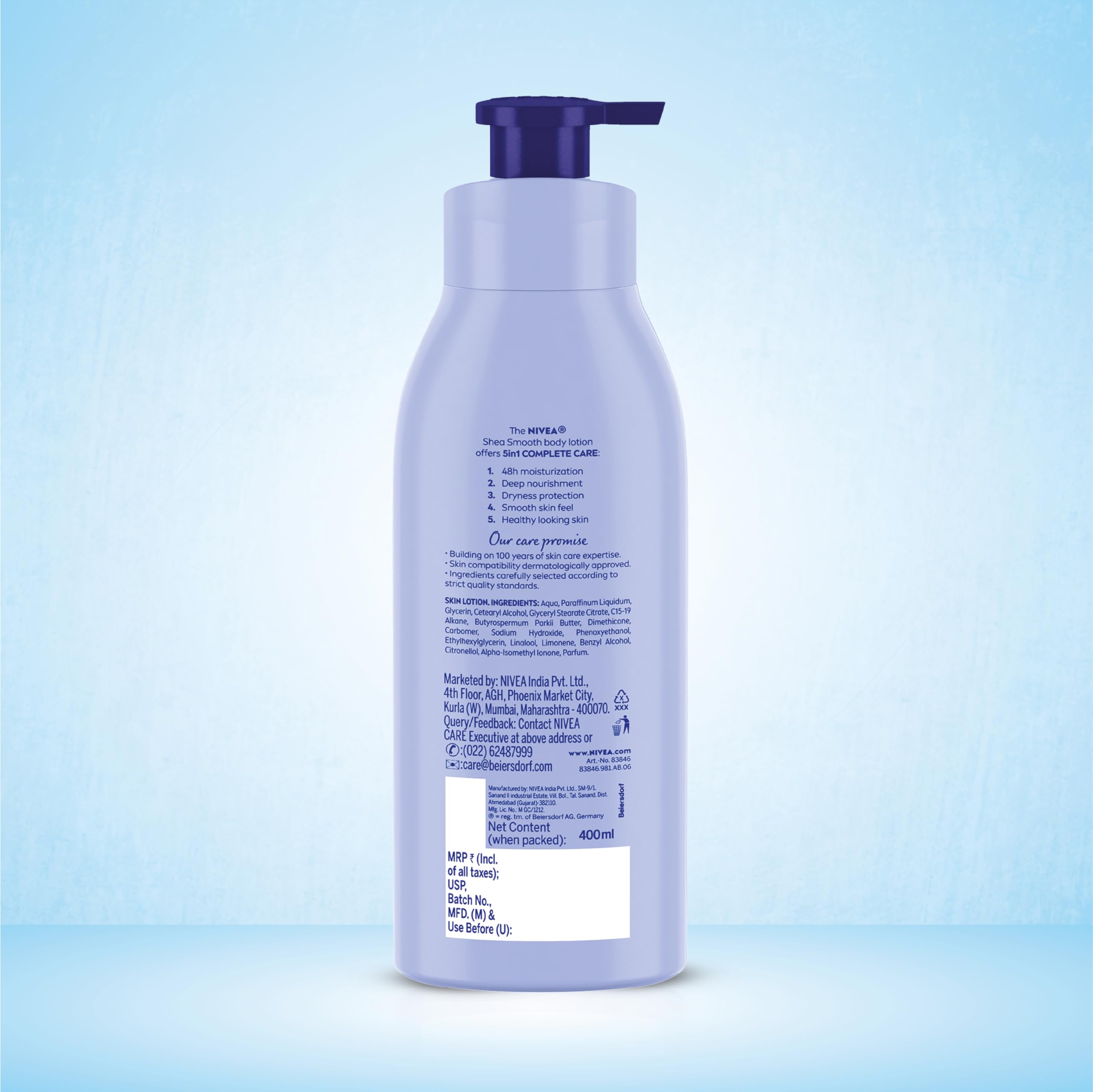 NIVEA Shea Smooth 400ml Body Lotion – view 6