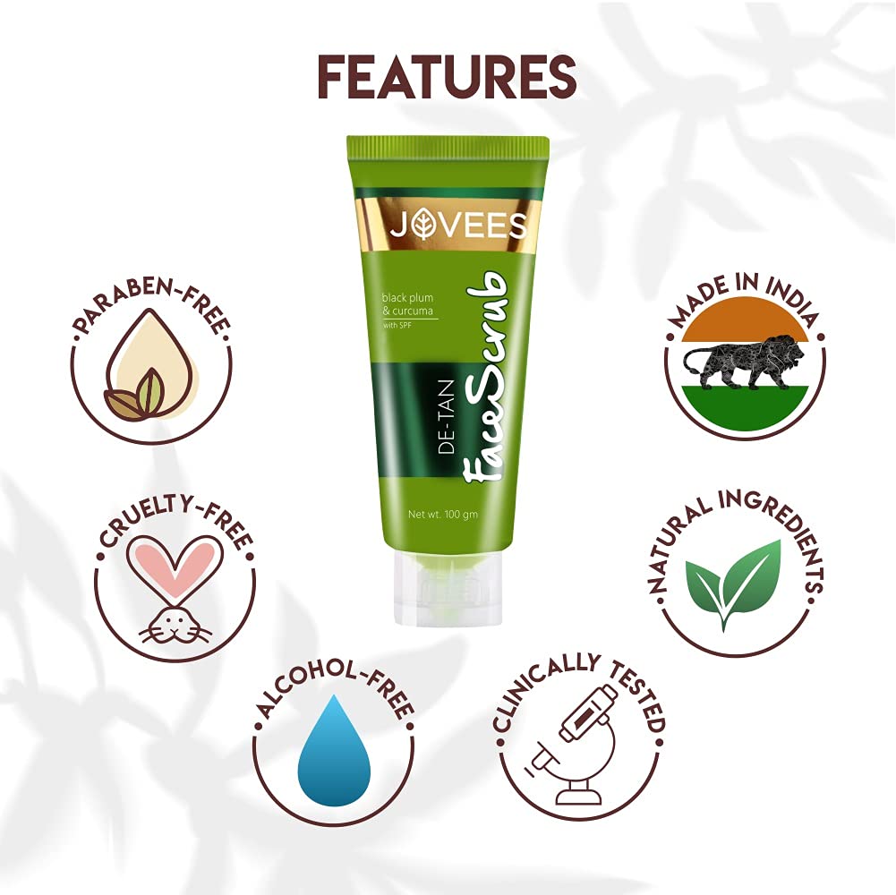Jovees Herbal De-Tan Face Care Combo For Tan Removal – view 3