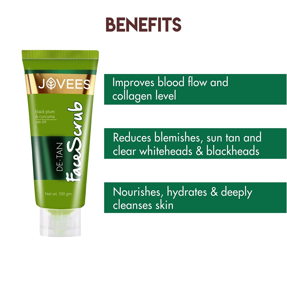 Jovees Herbal De-Tan Face Care Combo For Tan Removal – view 4