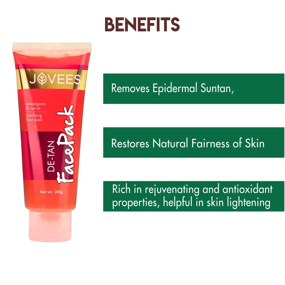 Jovees Herbal De-Tan Face Care Combo For Tan Removal – view 6