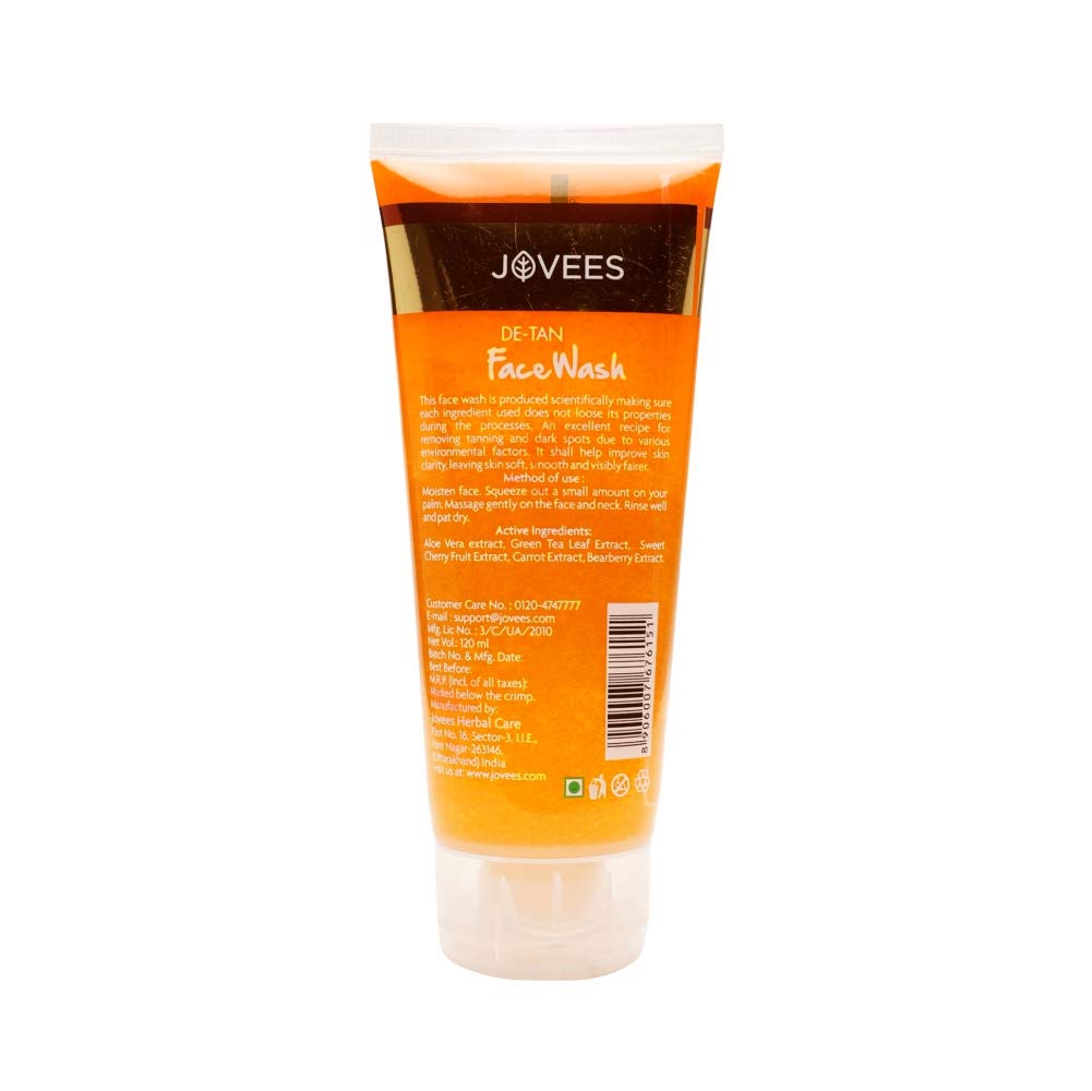 Jovees Herbal De-Tan Face Care Combo For Tan Removal – view 8