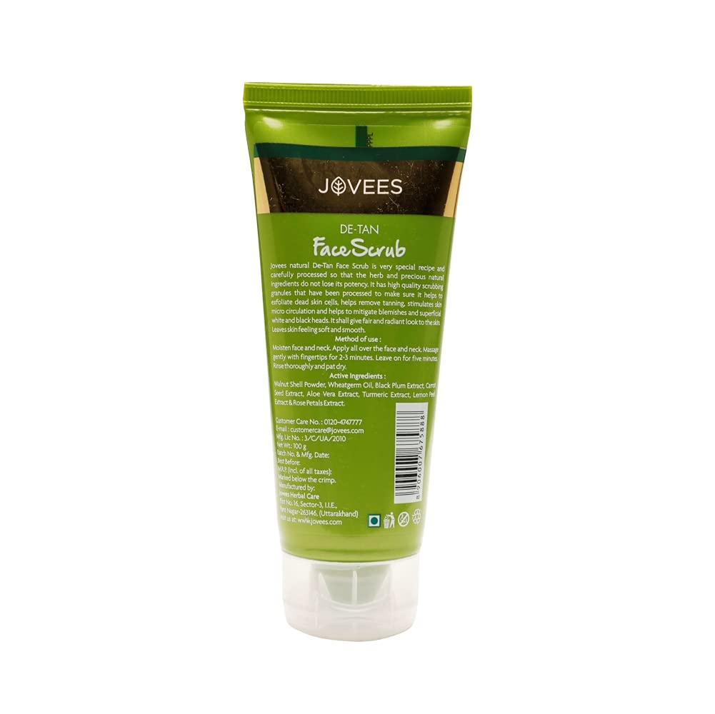Jovees Herbal De-Tan Face Care Combo For Tan Removal – view 9
