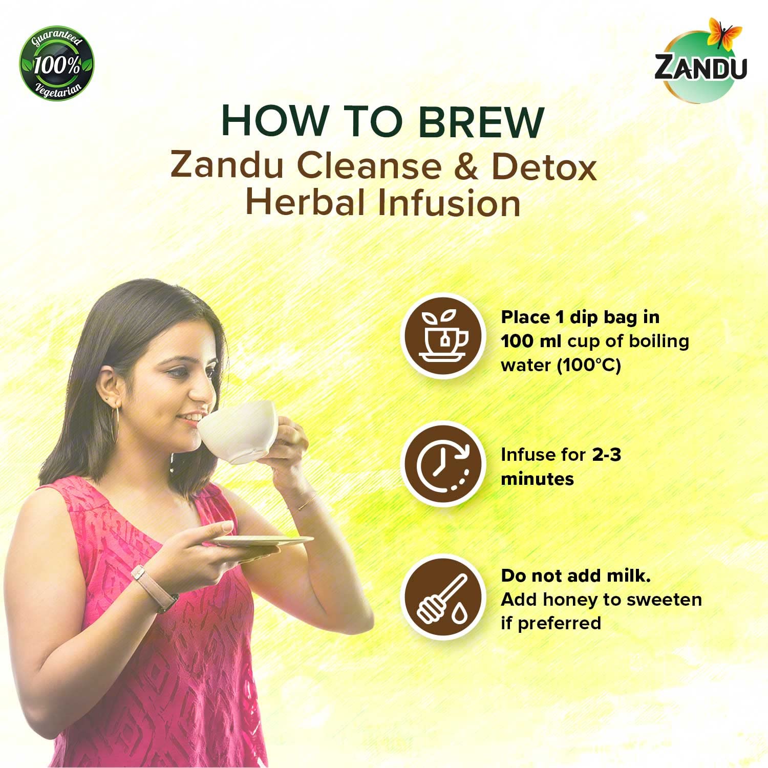 Zandu Cleanse & Detox Herbal Infusion: Use This Tea Bag To Give Your Body The Gift Of Good Health – view 5