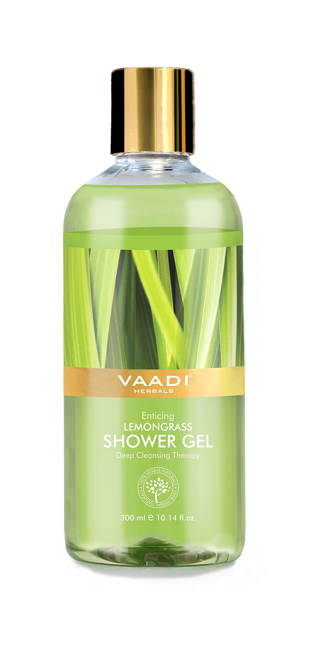Vaadi Herbals Shower Gel, Enticing Lemongrass, 300ml – view 2