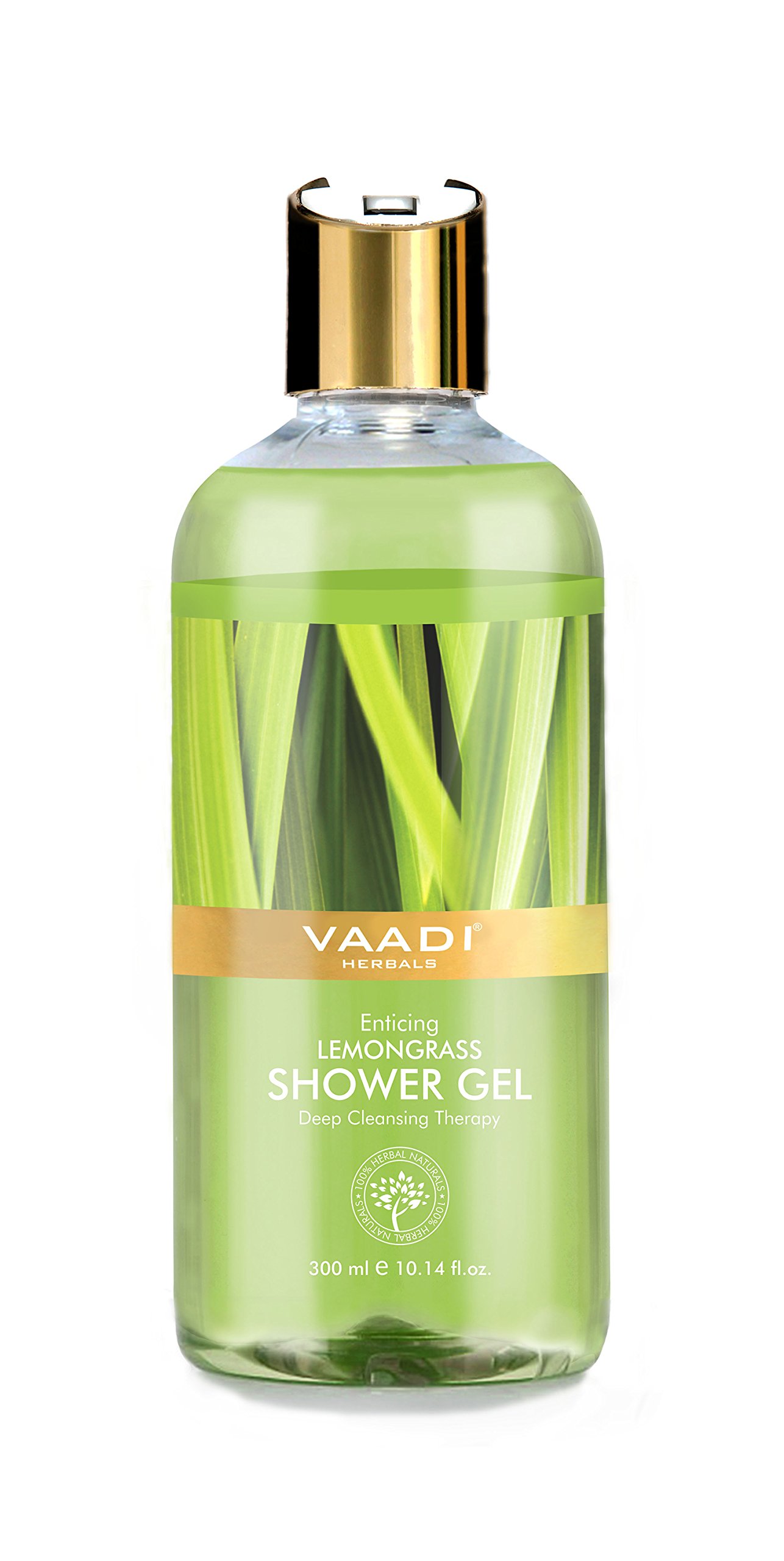 Vaadi Herbals Shower Gel, Enticing Lemongrass, 300ml – view 3