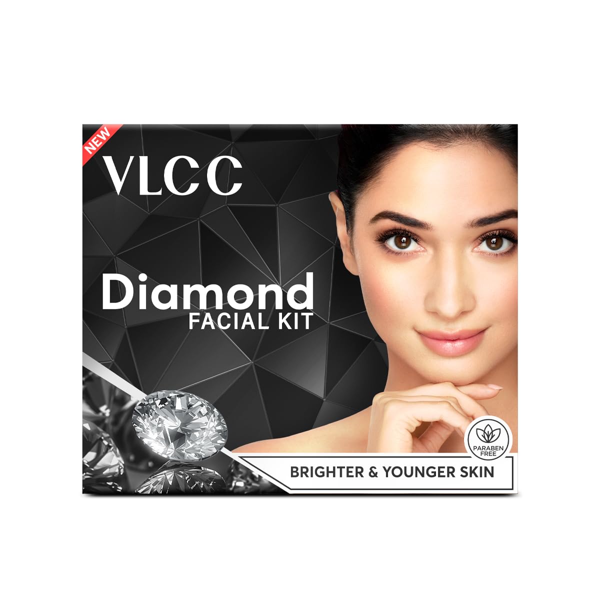 VLCC 60g diamond facial kit pack for at-home glow routine