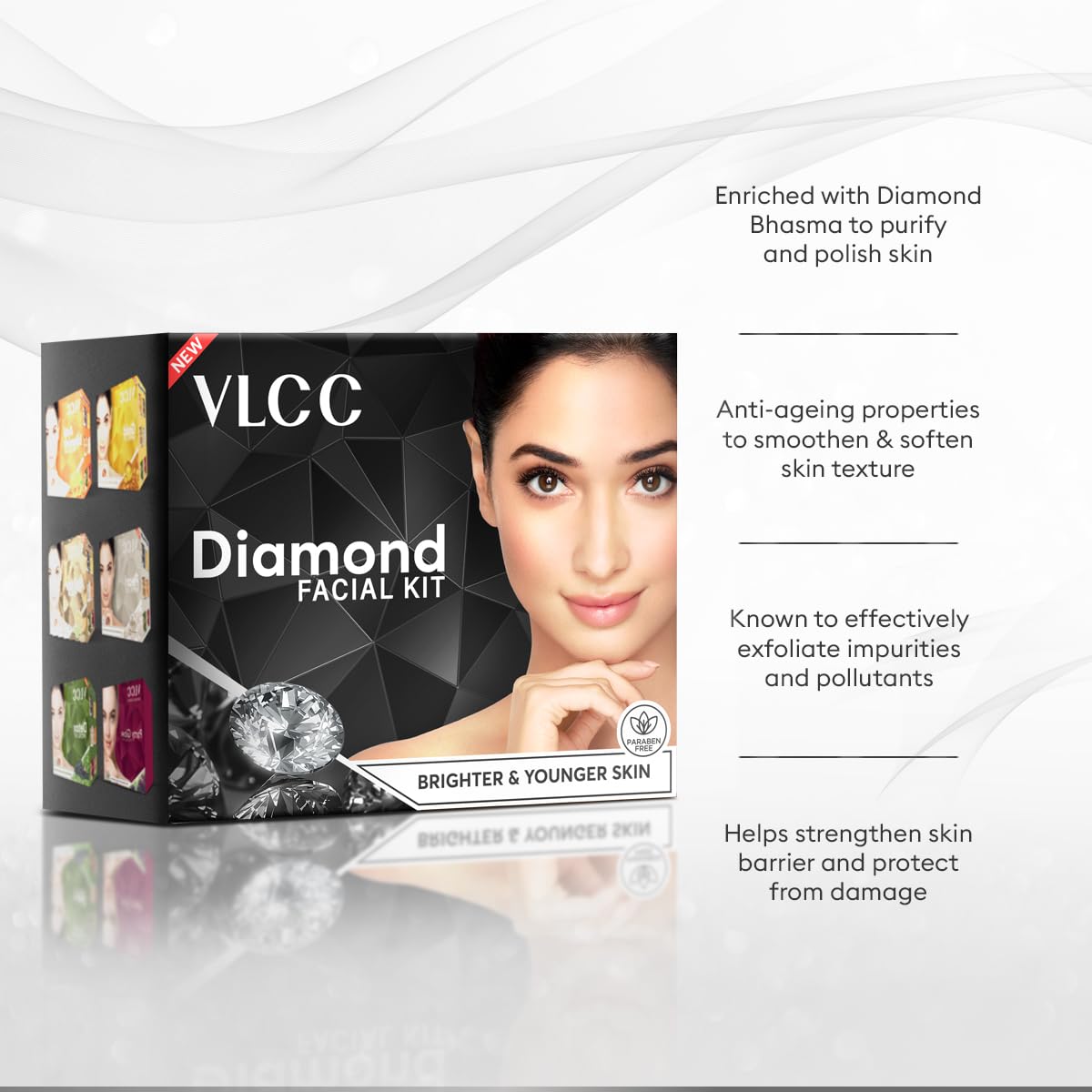 VLCC Diamond Facial Kit - 60g – view 5