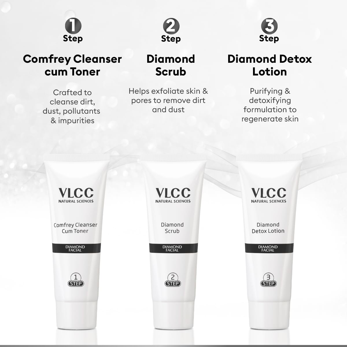 VLCC Diamond Facial Kit - 60g – view 7