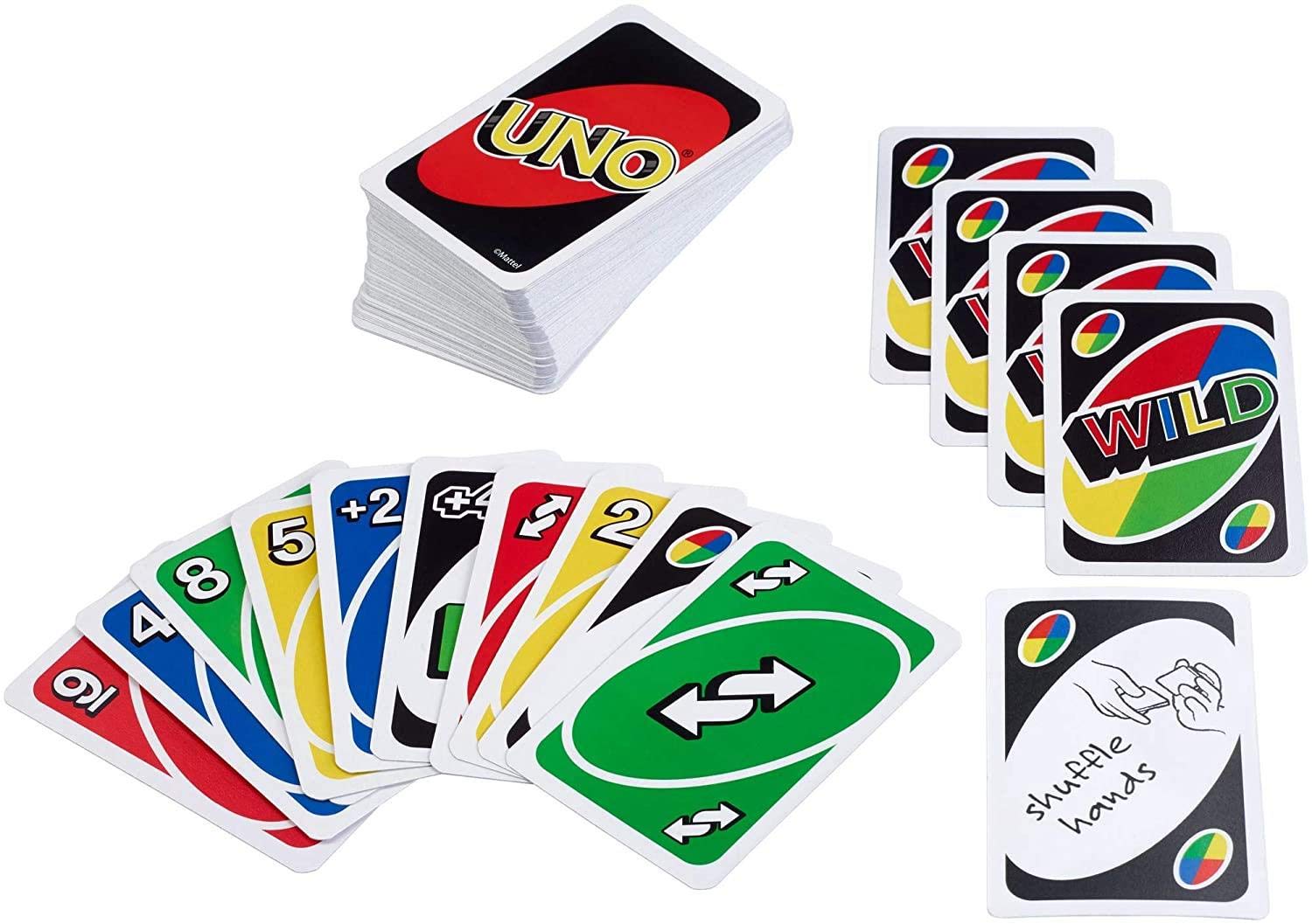 Mattel Uno Playing Card Game for 7 Yrs and Above for Adult,set of 112 cards – view 2