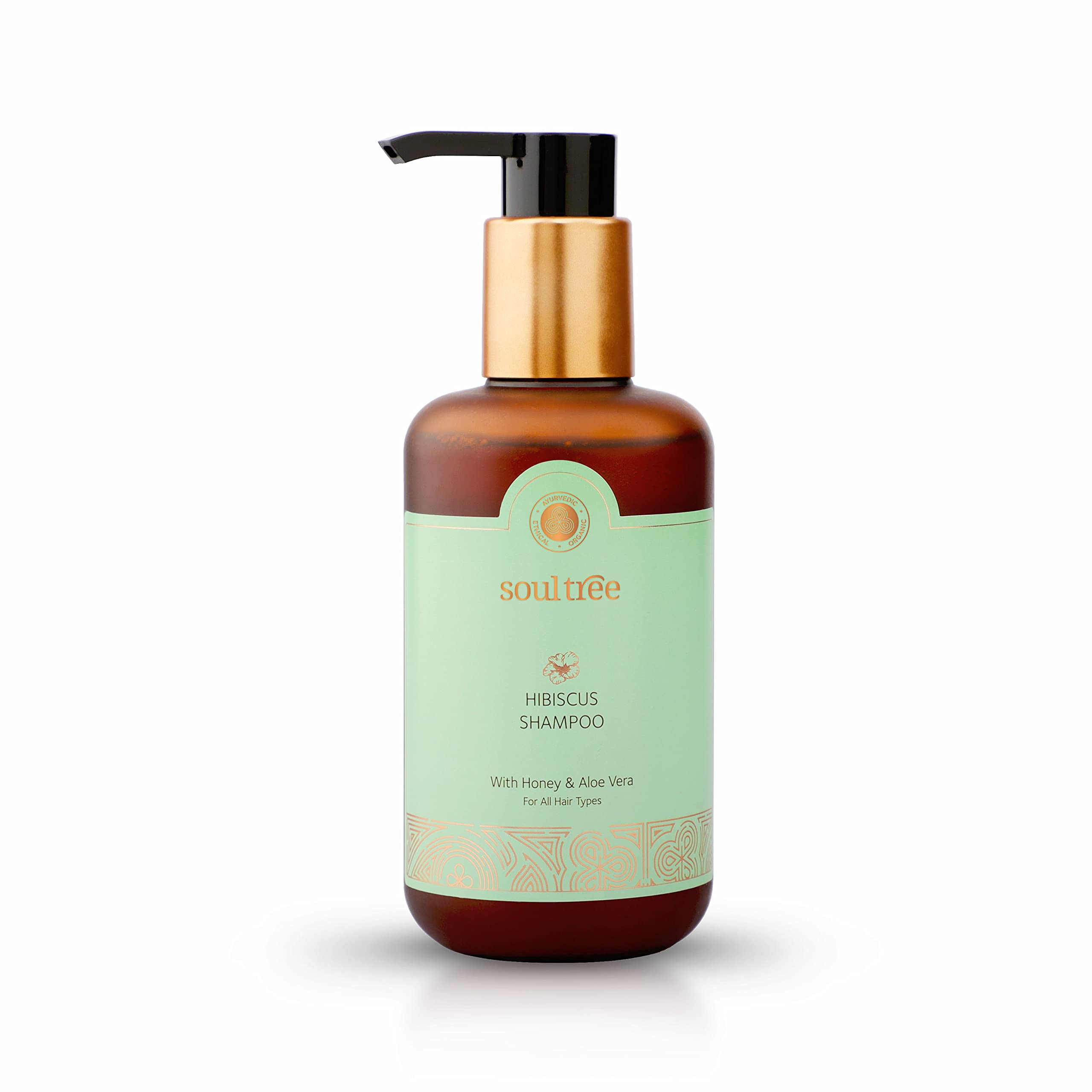 250 ml SoulTree Hibiscus Shampoo bottle for all hair types