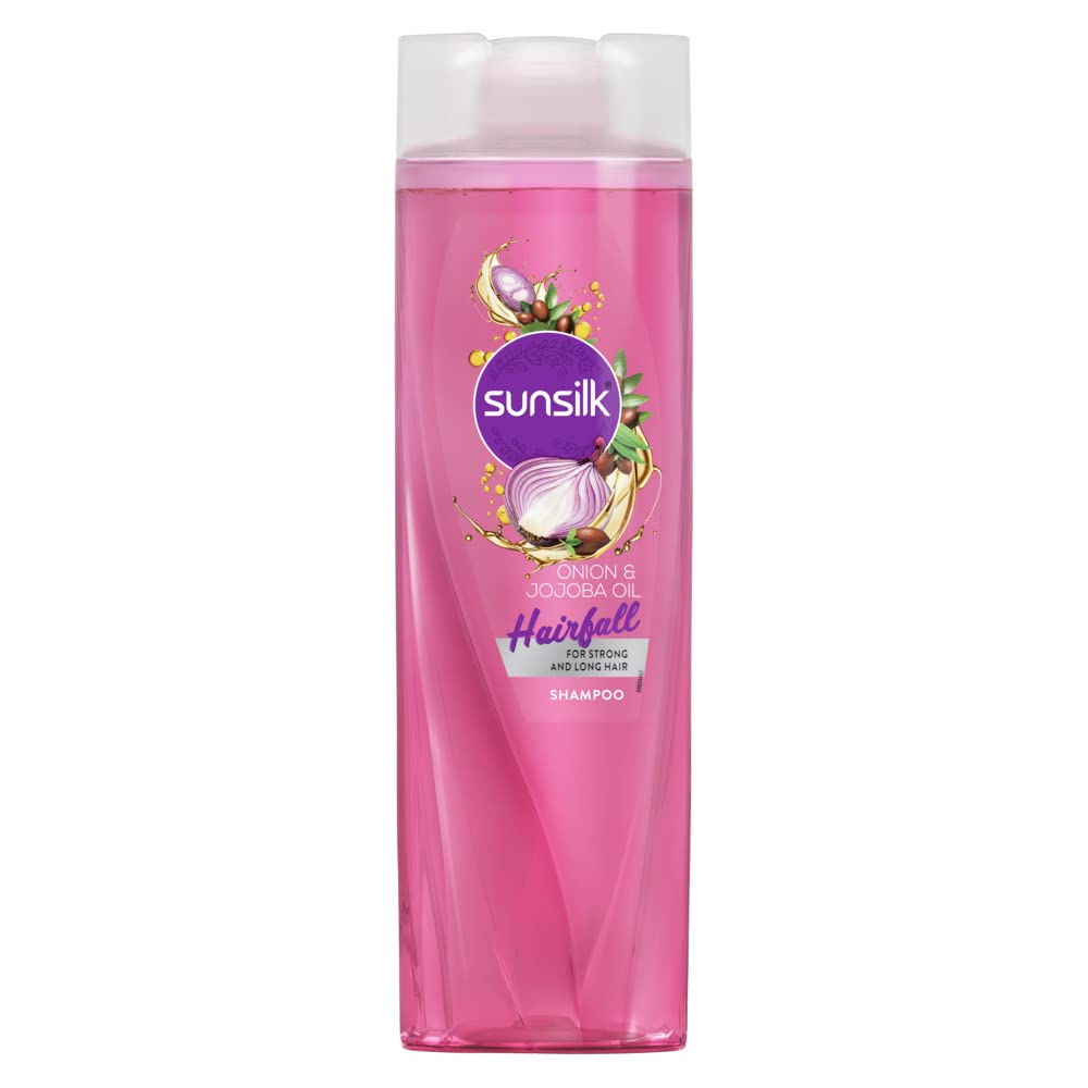 370 ml Sunsilk hairfall shampoo bottle for nourishing long hair