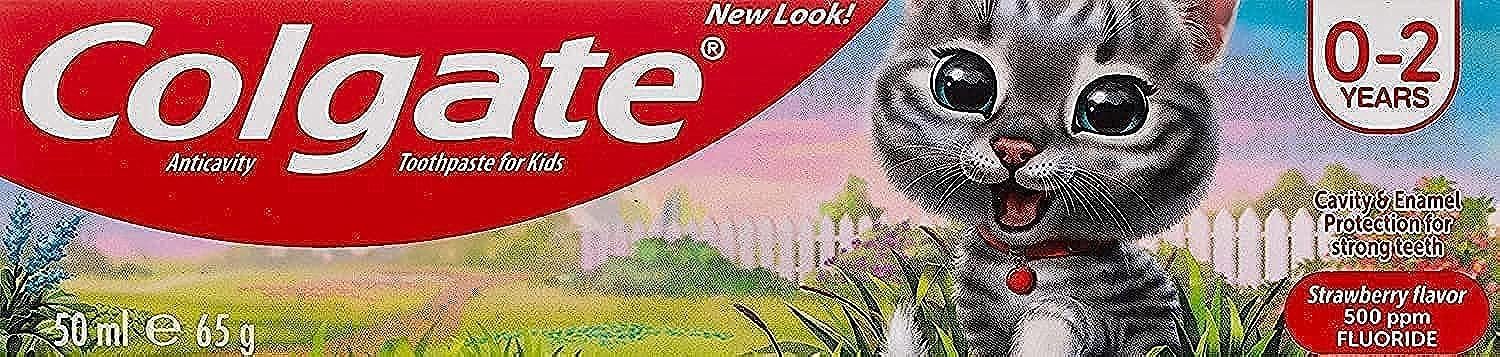 Colgate Kids Toothpaste Bubble Fruit 40g box and tube