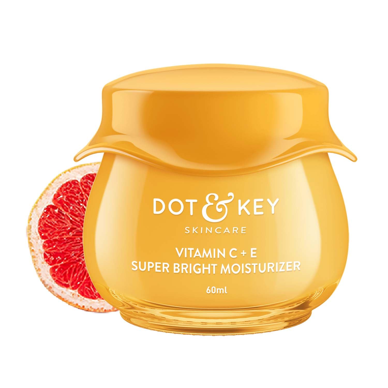 Lightweight Dot & Key vitamin C face moisturizer 60 ml jar