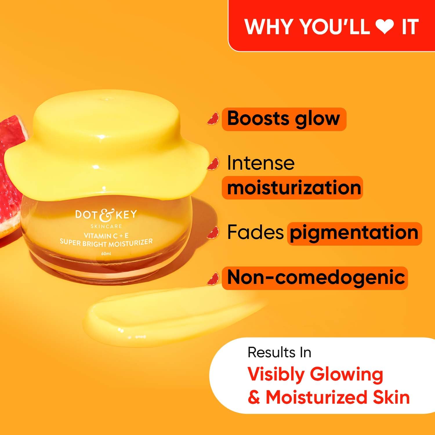 Dot & Key Vitamin C + E Sorbet Super Bright Moisturizer for Face – view 2