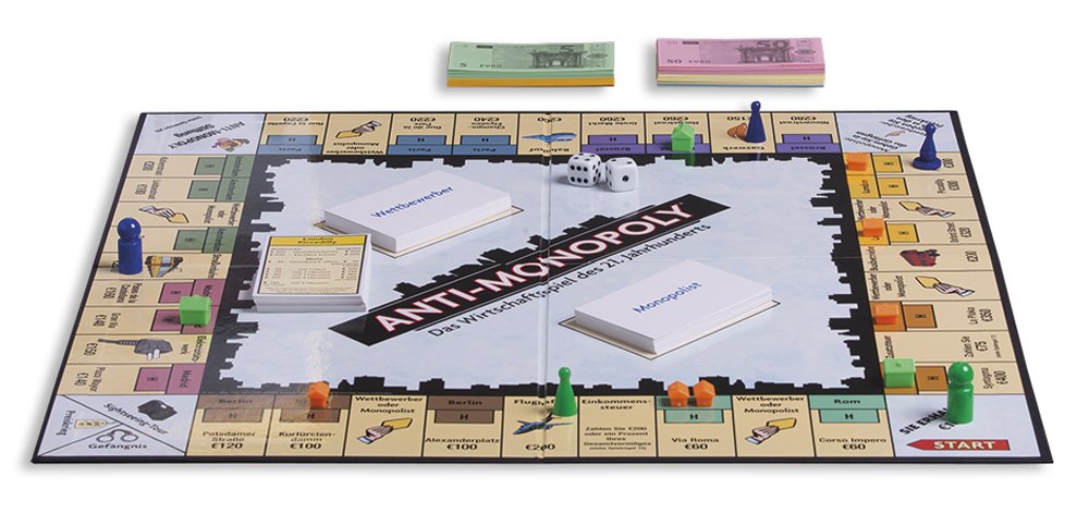 Funskool Games - Anti Monopoly, The Classic Real Estate Trading Game, Kids, Adults & Family, 2-6 Players, 8 & Above – view 2