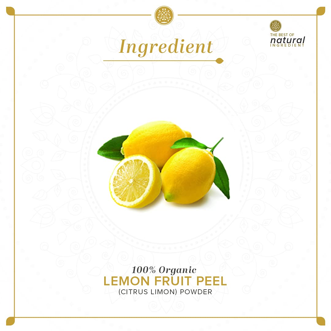 KHADI NATURAL Lemon Fruit Peel Organic Powder – view 6