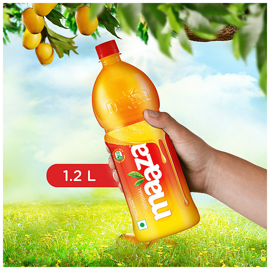 Maaza Mango Drink - Original Flavour, Refreshing 1.2 litre – view 6