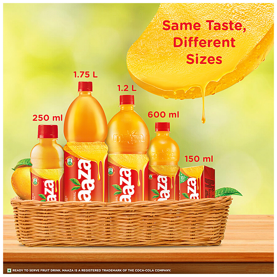 Maaza Mango Drink - Original Flavour, Refreshing 1.2 litre – view 7