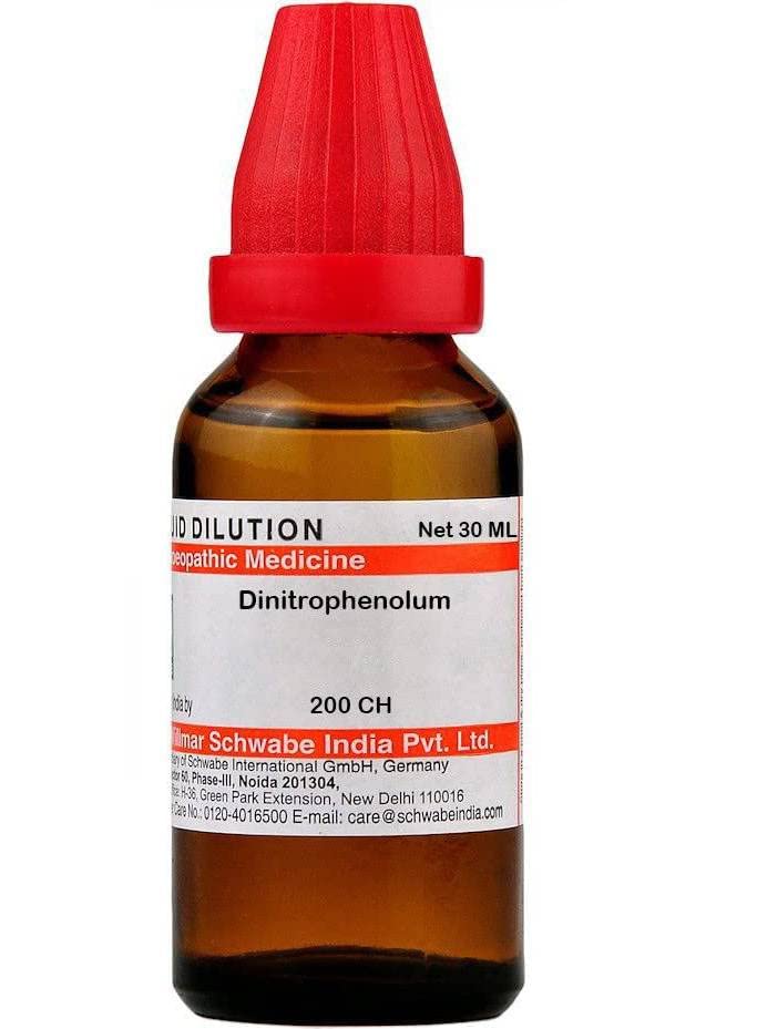 Dr Willmar Schwabe India Dinitrophenolum Dilution-200 Ch 30ml