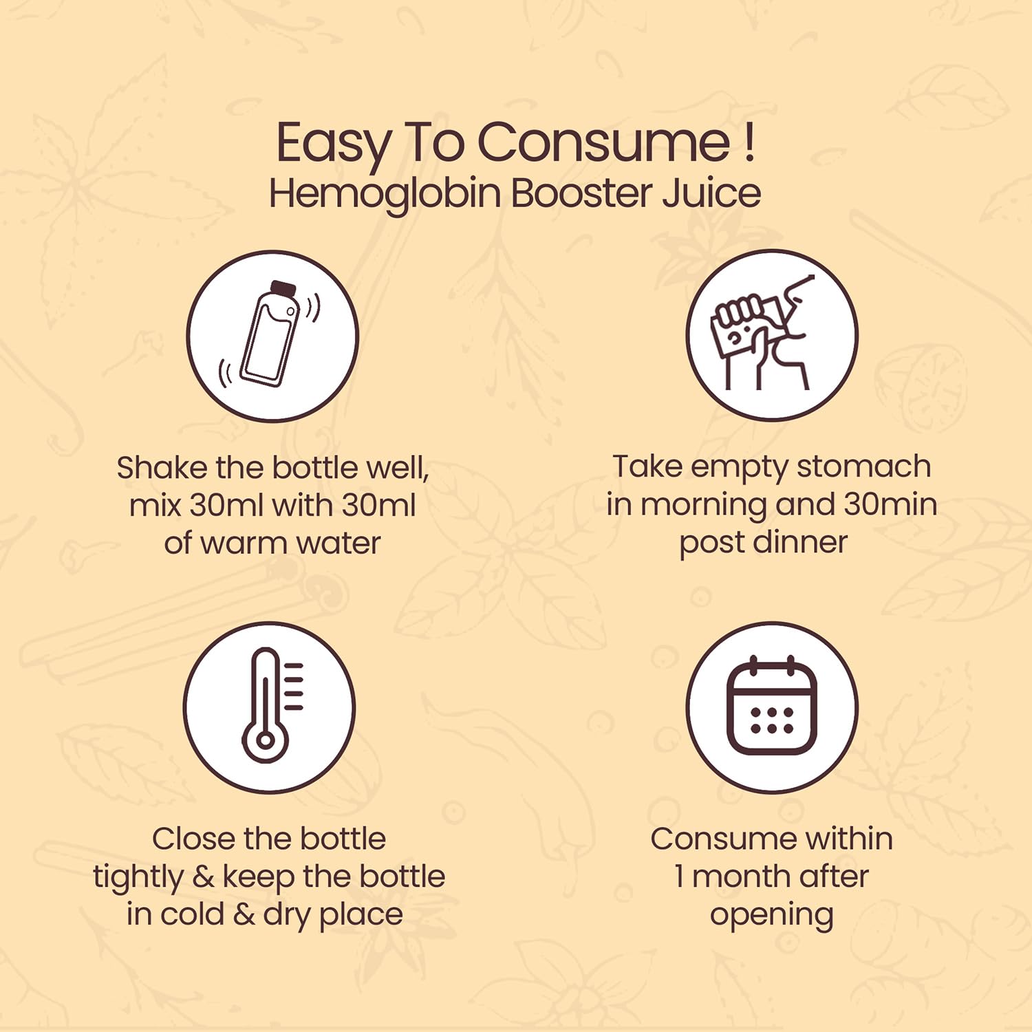 KRISHNA'S HERBAL & AYURVEDA Hemoglobin Booster Juice-1000 Ml – view 5