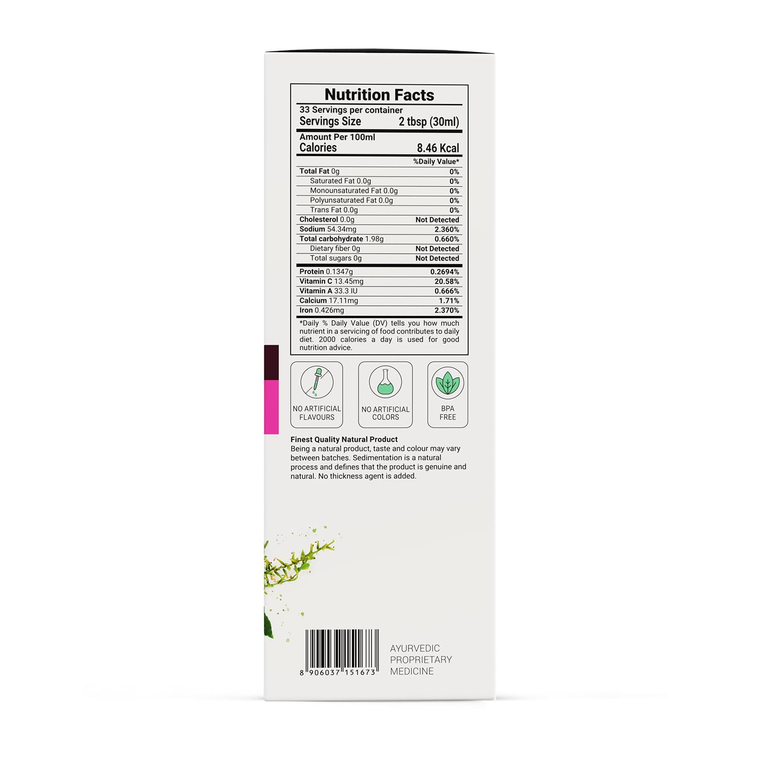 KRISHNA'S HERBAL & AYURVEDA Hemoglobin Booster Juice-1000 Ml – view 9