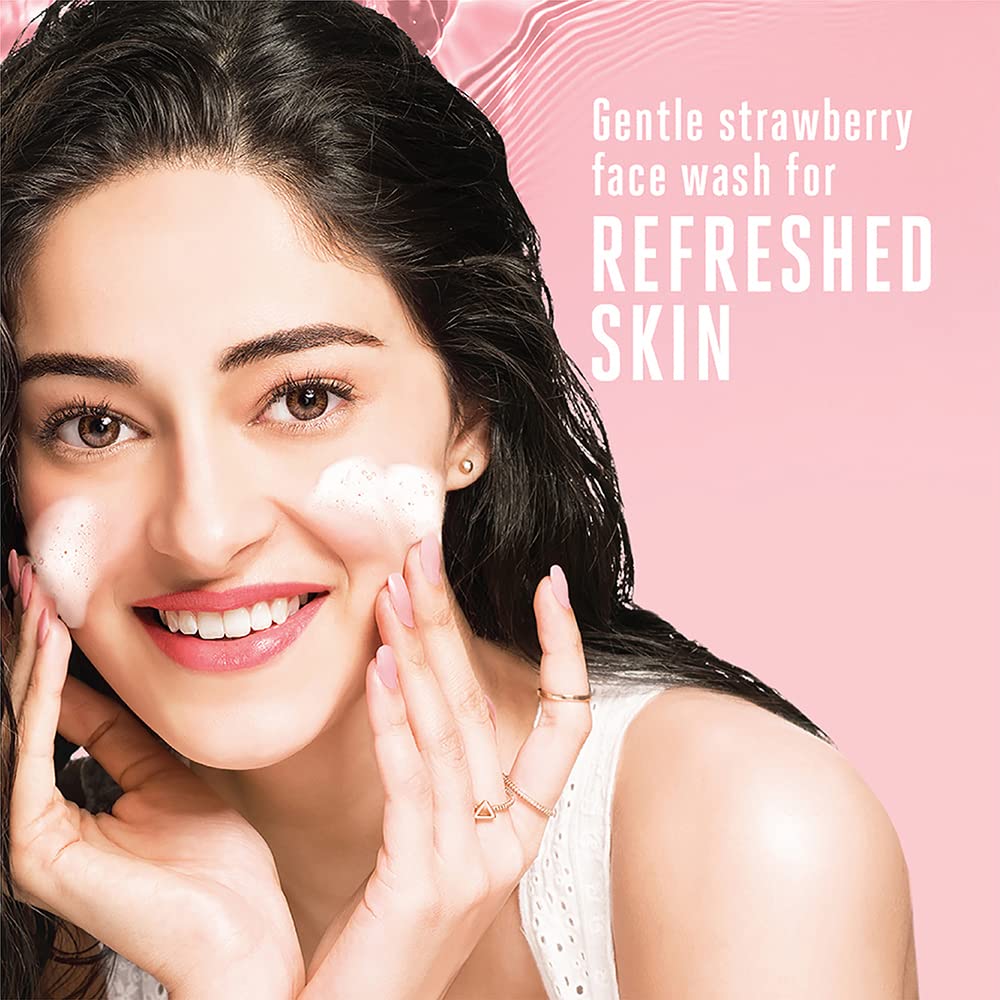 LAKMÉ Blush & Glow Strawberry Freshness Gel Face Wash with Strawberry Extracts, 50 g – view 5