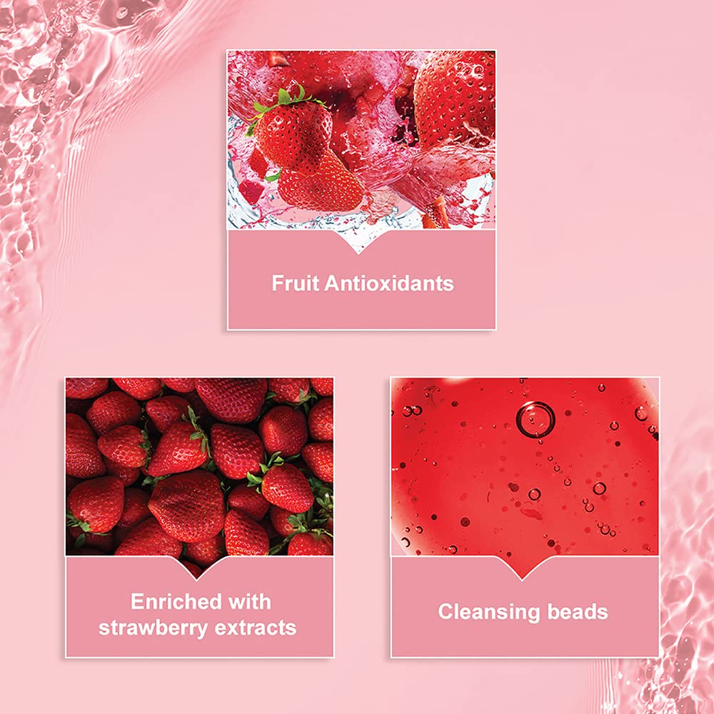 LAKMÉ Blush & Glow Strawberry Freshness Gel Face Wash with Strawberry Extracts, 50 g – view 6