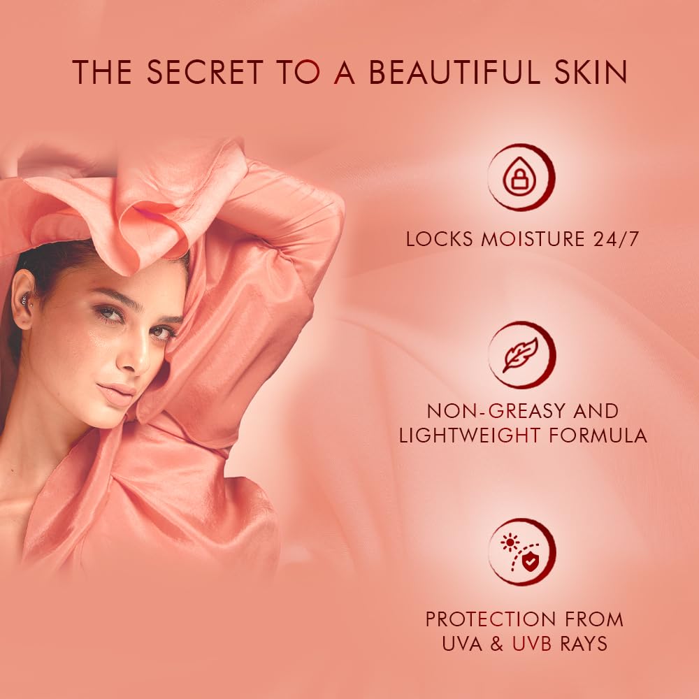 Lakme Peach Milk Moisturizer SPF 24 Sunscreen Lotion,Locks Moisture For 12 Hrs,Sun Protection,120 ml – view 6